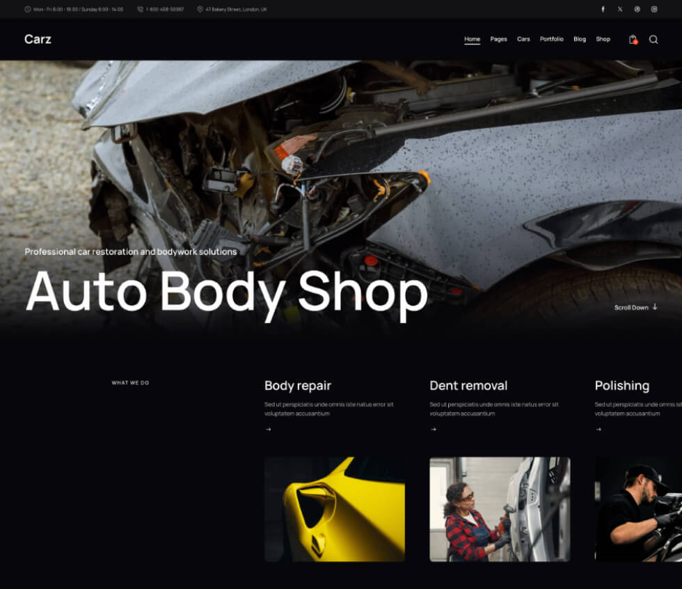 Auto Body Shop